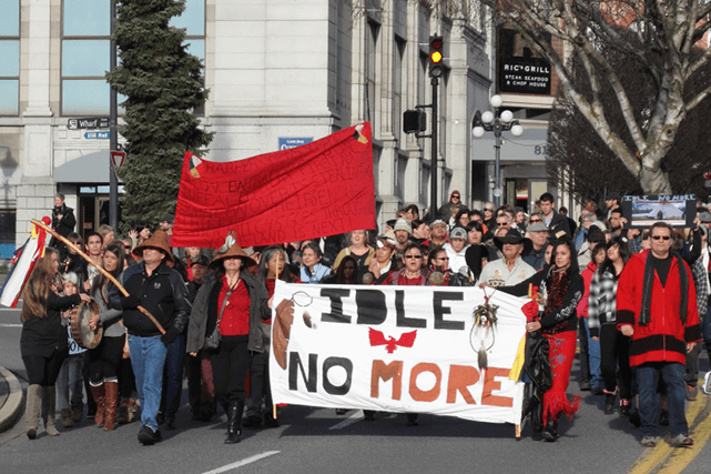 Idle No More protest